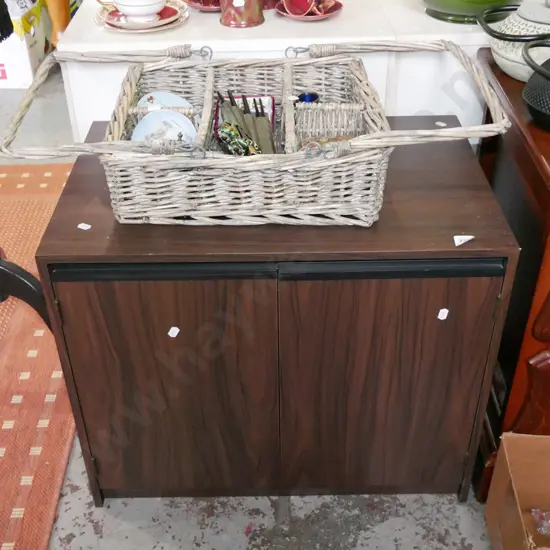 mdf faux wood veneer stereo cabinet