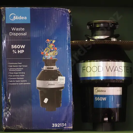 as-new Midea waste disposal unit