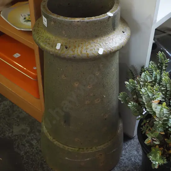 salt glazed chimney pot