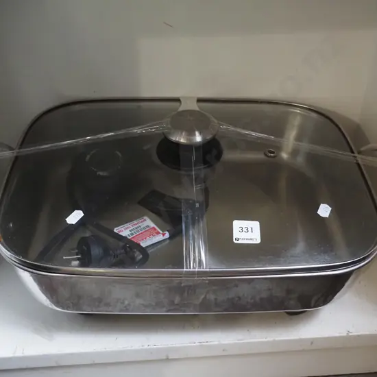 Breville stainless steel electric frying pan