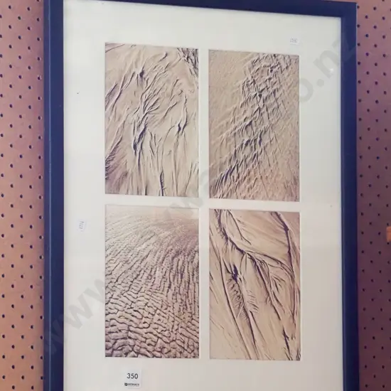 framed quadrant - patterns in sand