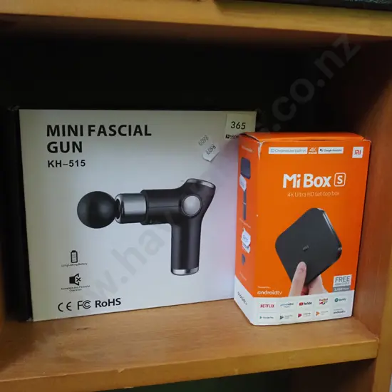 Mini Fascile gun, Mi Box