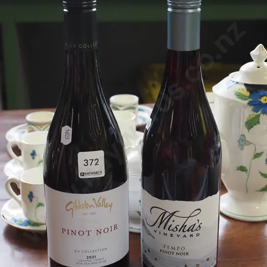 2x bottles of Central Otago pinot noir