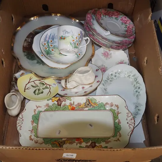 box; trios, plates, sandwich plate etc