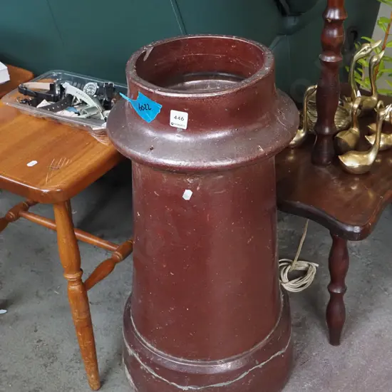 salt glazed chimney pot