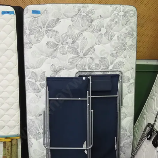 double bed base and mattress