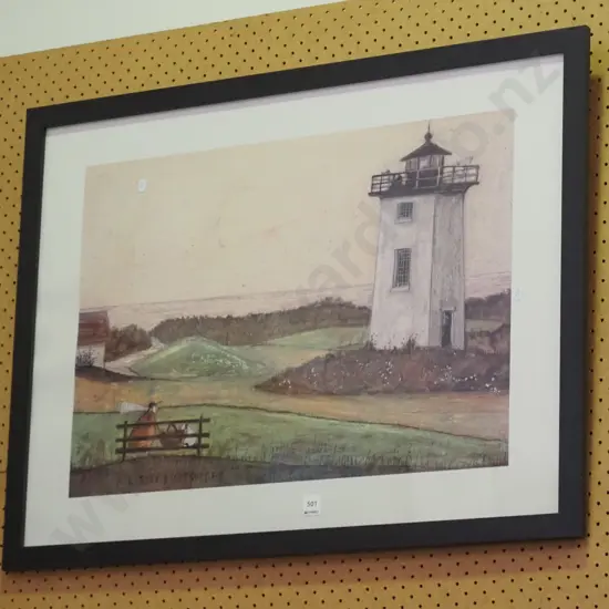 framed Sam Toft print - A little light supper