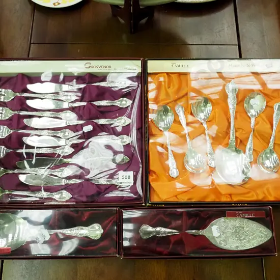 cased Rodd cutlery