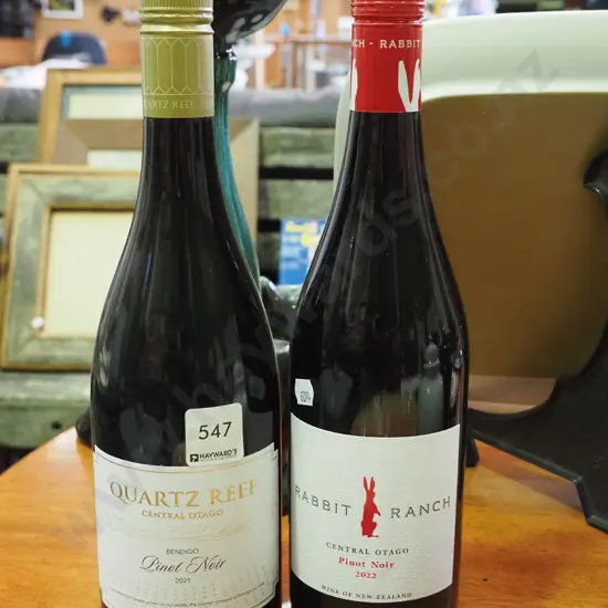 2x bottles of Central Otago pinot noir