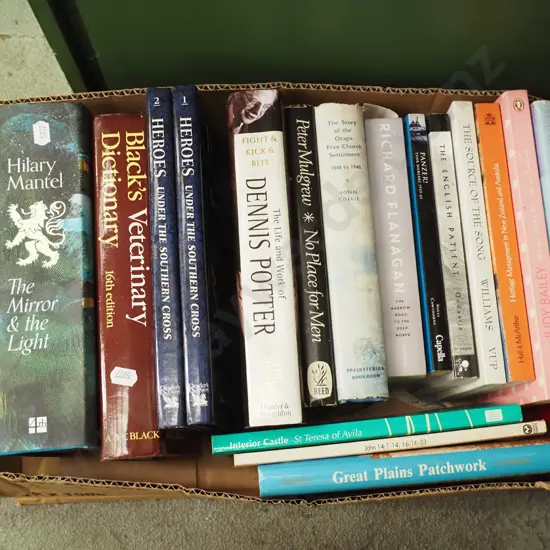 box of books