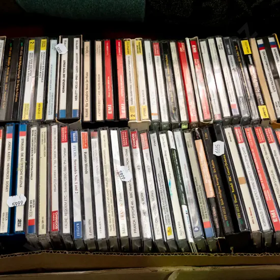 Box of CDs