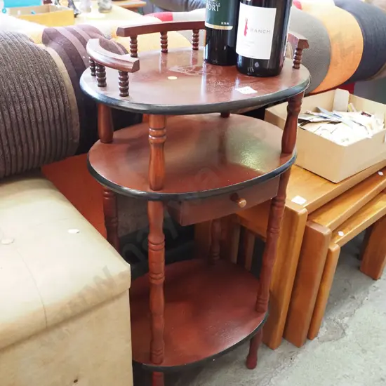 mdf faux wood veneer whatnot