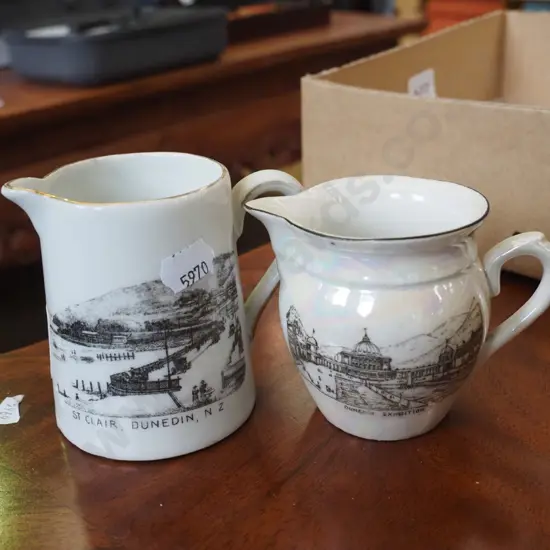 2x small Dunedin jugs