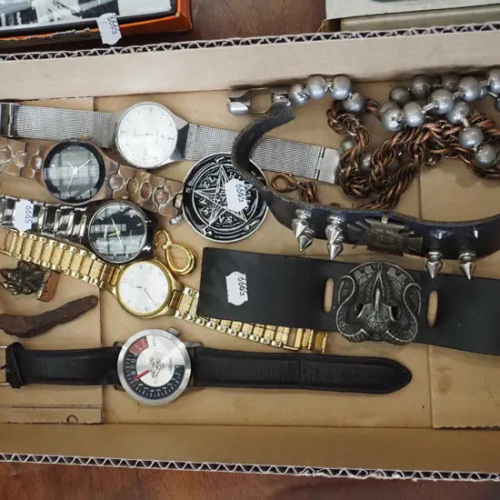 box of wristwatches