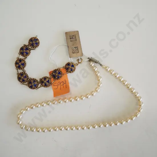 necklace and bracelet