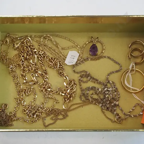 golden earrings, ring , necklaces etc