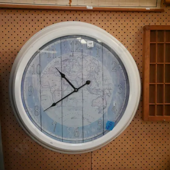 large circular wall clock