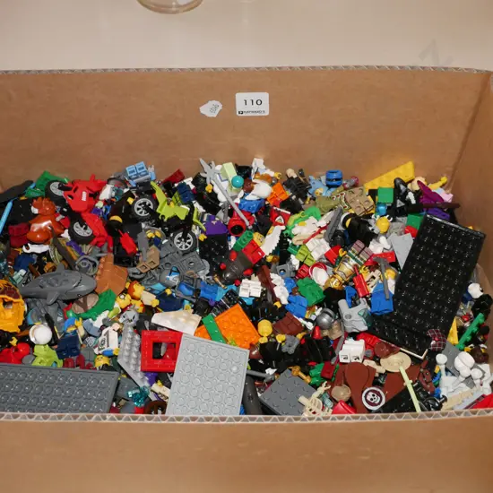 box of Lego 