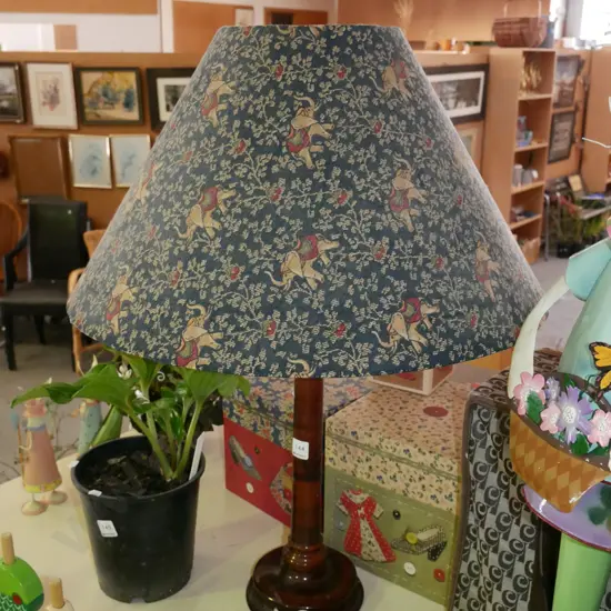 wood based table lamp H-770