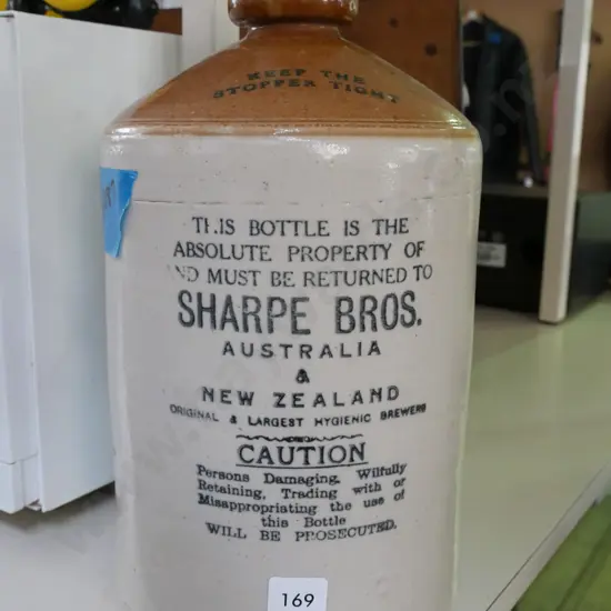 Sharpe Bros crock