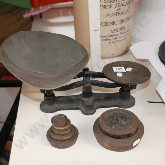 vintage balance scales