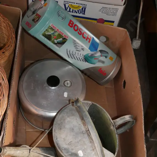 watering can, Wonder Oven, Bosch small cordless garden trimmers