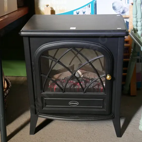 Dimplex faux log electric fire