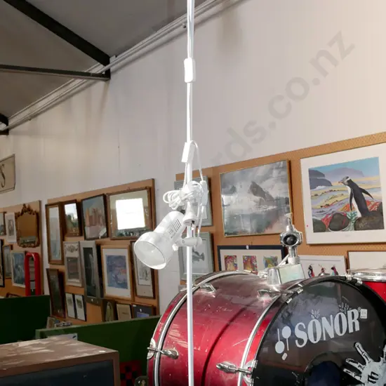 twin bulb standard lamp