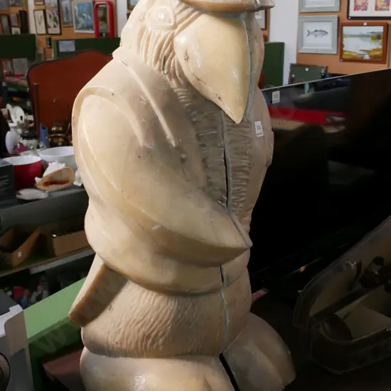 fibreglass mould used to make bronze penguin figures in Dunedin Exchange H-750