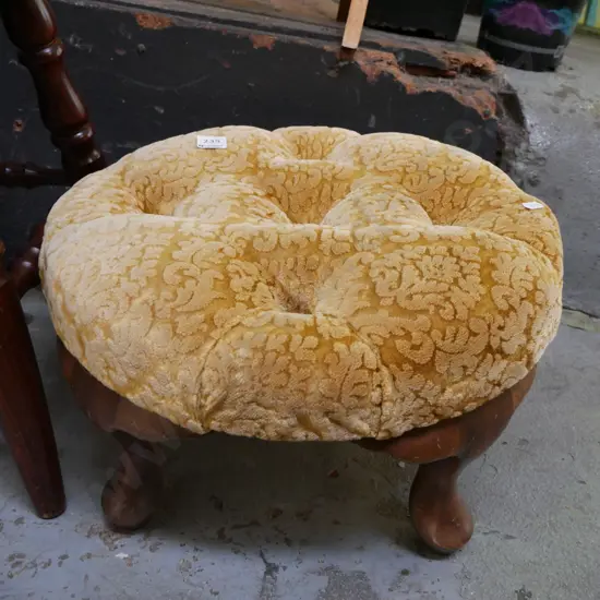 cab leg footstool