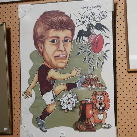 framed poster print on board - Luke Power