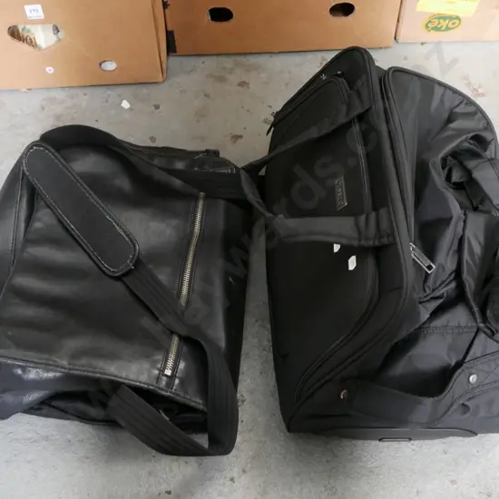 leather satchel, Tosca holdall