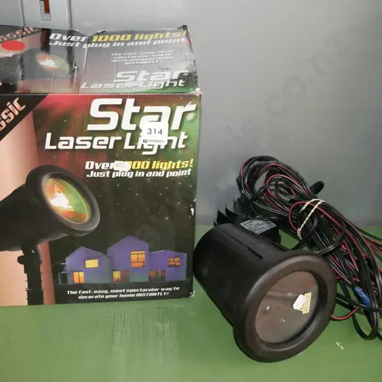 Star, Laser Light in original box