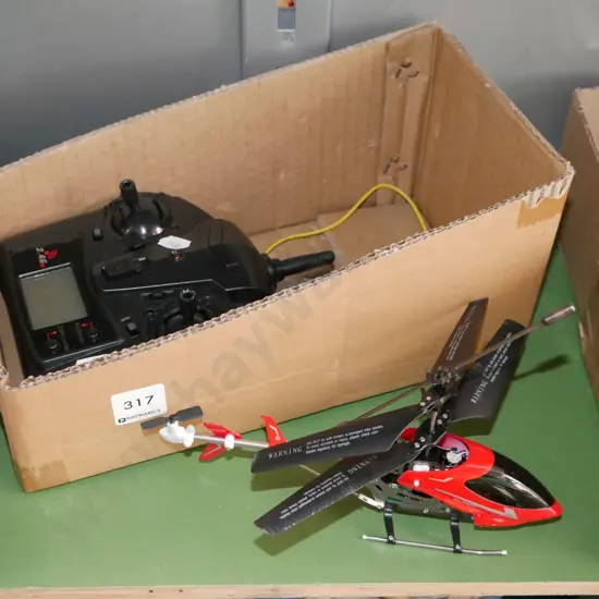 small radio control helicopter