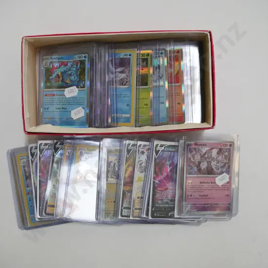 box; Pokemon collector cards