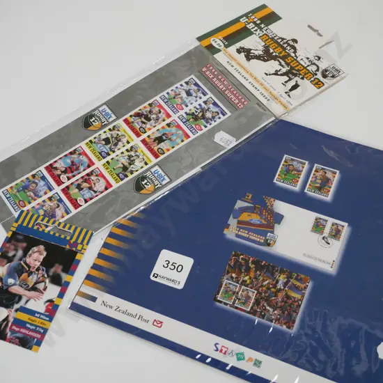 NZ Super Rugby stamps