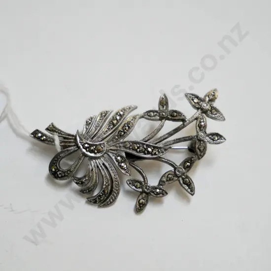 marcasite brooch