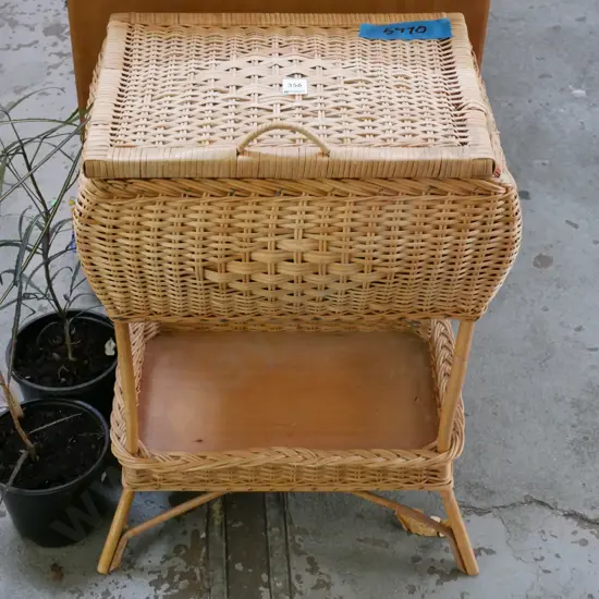 cane laundry hamper