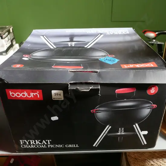Bodum boxed portable charcoal bbq
