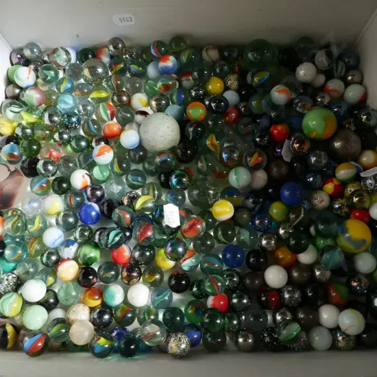 box of marbles