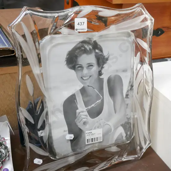 large glass photo frame H-380