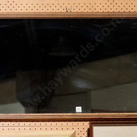 gilt framed wall mirror