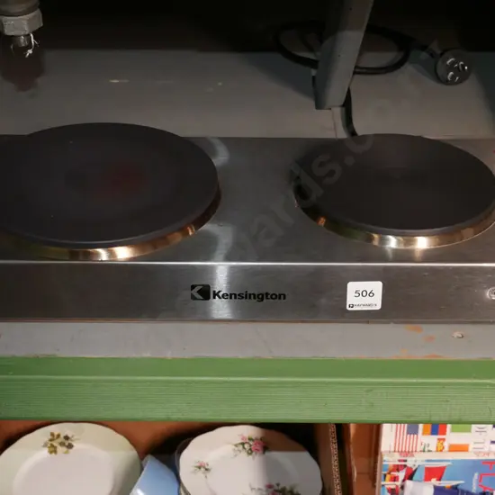 Kensington electric 2 hob hotplate