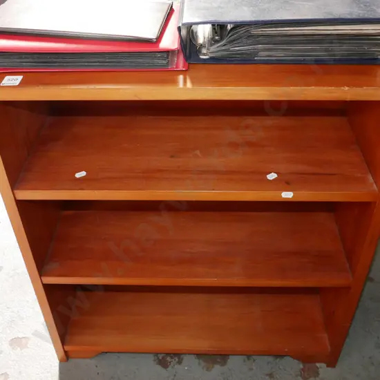 rimu bookcase H-740 W-620 D-240