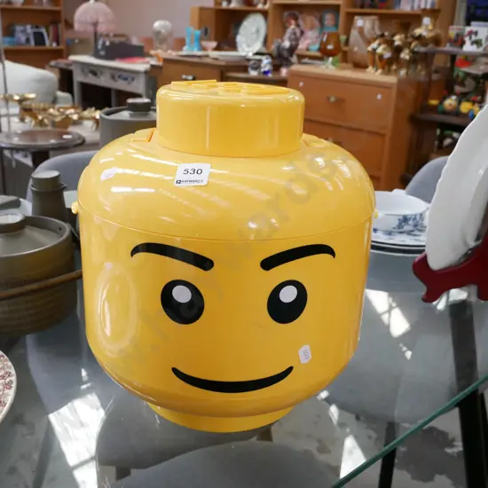 plastic Lego storage canister/sorter
