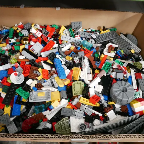 box of Lego