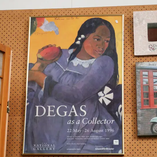 National Gallery Degas poster print