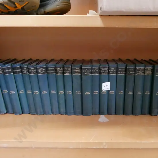 various books by Lord Lytton