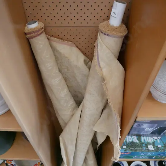 2x bolts of upholstery fabric