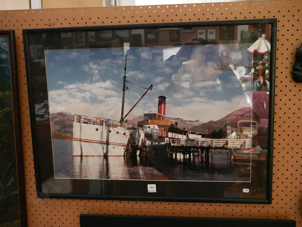 framed photo print - Earnslaw Image 1++